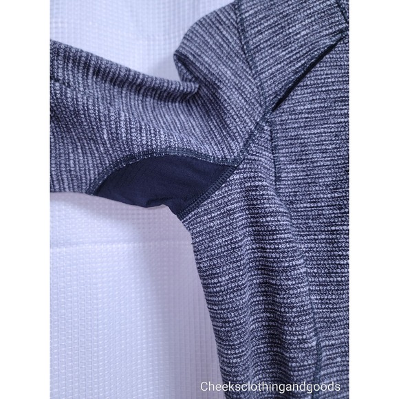 Lululemon 6 Think Fast PulloverHTR Black Thumbholes W3H67S - Picture 9 of 9